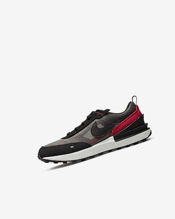 Trampki Chłopięce Nike Waffle One Niebieskie Szare Czerwone Czarne | PL_4815