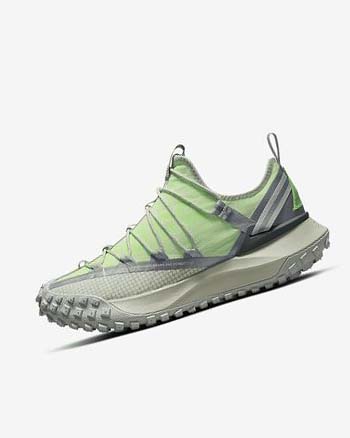 Trampki Damskie Nike ACG Mountain Fly Low Zielone Szare | PL_4672