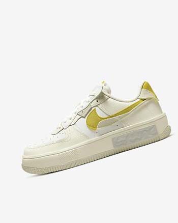 Trampki Damskie Nike Air Force 1 Fontanka Białe Głęboka Beżowe | PL_4944