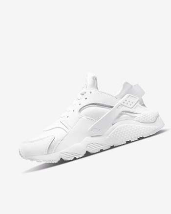 Trampki Damskie Nike Air Huarache Białe Platyna | PL_4700