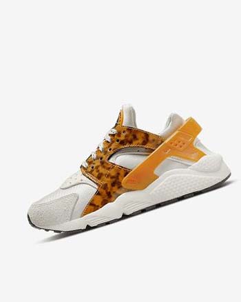 Trampki Damskie Nike Air Huarache Brązowe Głęboka Beżowe Jasny Żółte | PL_5295