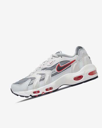 Trampki Damskie Nike Air Max 96 II Białe Granatowe | PL_2731