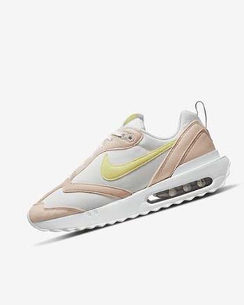 Trampki Damskie Nike Air Max Dawn Różowe Białe | PL_3163
