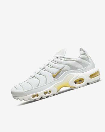 Trampki Damskie Nike Air Max Plus Białe Głęboka Beżowe | PL_5102