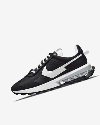 Trampki Damskie Nike Air Max Pre-Day Czarne Metal Srebrne Białe | PL_2416