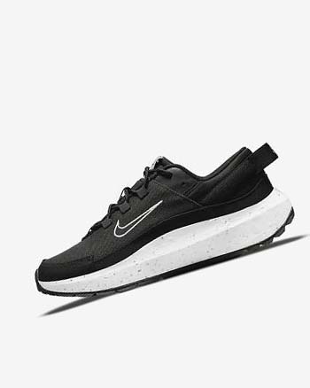 Trampki Damskie Nike Crater Remixa Czarne Ciemny Szare Białe | PL_5193