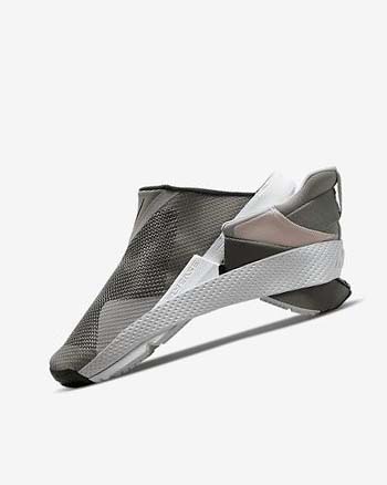 Trampki Damskie Nike Go FlyEase Czarne Białe | PL_2260