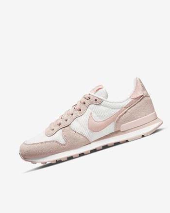 Trampki Damskie Nike Internationalist Białe Khaki Szare Głęboka | PL_4931