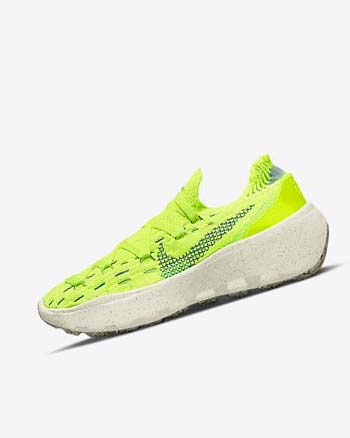Trampki Damskie Nike Space Hippie 04 Głęboka Cytrynowy Zielone Turkusowe | PL_2591
