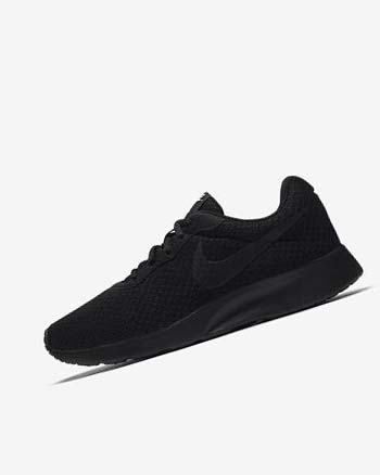Trampki Damskie Nike Tanjun Czarne Białe Czarne | PL_2314