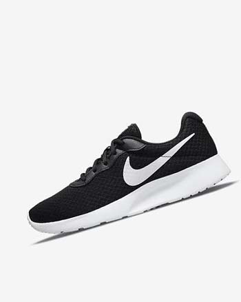 Trampki Damskie Nike Tanjun Czarne Czarne Białe | PL_4840