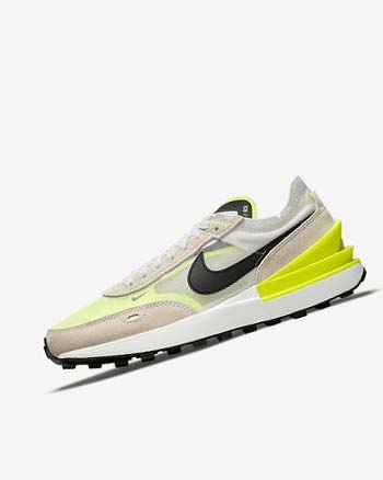 Trampki Damskie Nike Waffle One Białe Czarne | PL_2796