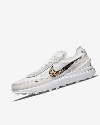 Trampki Damskie Nike Waffle One SE Białe Białe Kolorowe | PL_3123