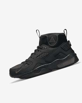 Trampki Męskie Nike ACG Air Mowabb Czarne Oliwkowe Szare | PL_5382
