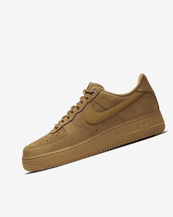 Trampki Męskie Nike Air Force 1 '07 WB Głęboka Brązowe Czarne Brązowe | PL_2846