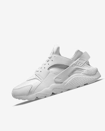 Trampki Męskie Nike Air Huarache Białe Platyna | PL_5031