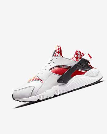 Trampki Męskie Nike Air Huarache Premium Liverpool F.C. Białe Żółte Czerwone | PL_3098