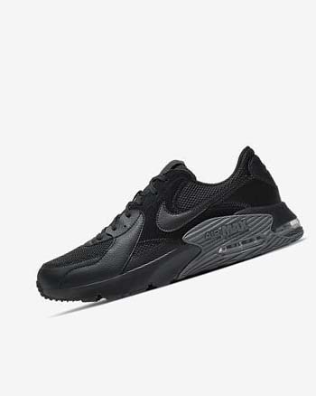 Trampki Męskie Nike Air Max Excee Czarne Ciemny Szare Czarne | PL_2369