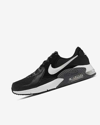 Trampki Męskie Nike Air Max Excee Czarne Ciemny Szare Białe | PL_5101