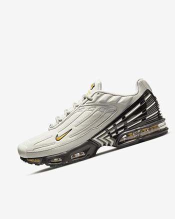 Trampki Męskie Nike Air Max Plus 3 Głęboka Beżowe Czarne Srebrne Złote | PL_3091