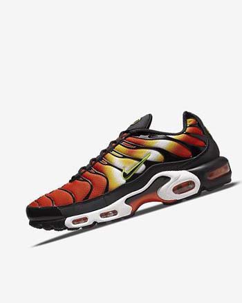 Trampki Męskie Nike Air Max Plus Pomarańczowe Złote Czarne | PL_3191