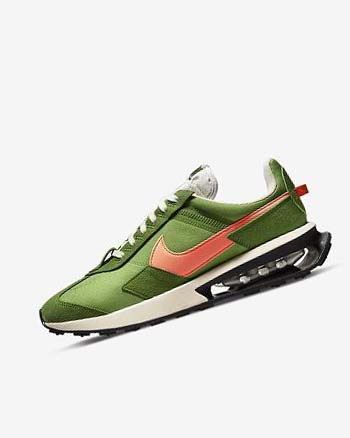 Trampki Męskie Nike Air Max Pre-Day LX Zielone Pomarańczowe | PL_5595