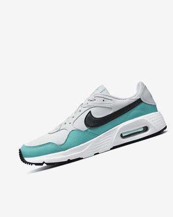 Trampki Męskie Nike Air Max SC Turkusowe Białe Czarne | PL_5536