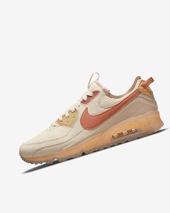 Trampki Męskie Nike Air Max Terrascape 90 Białe Pomarańczowe Różowe Jasny Żółte | PL_2315