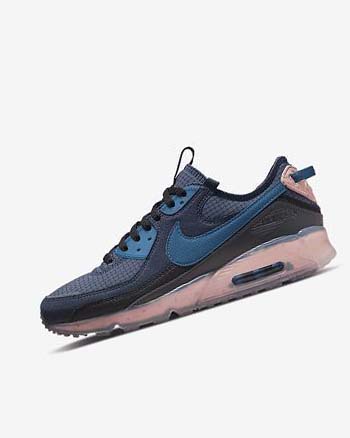Trampki Męskie Nike Air Max Terrascape 90 Obsidian Niebieskie Głęboka | PL_2795