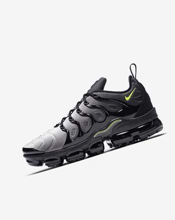 Trampki Męskie Nike Air VaporMax Plus Czarne Białe | PL_3014