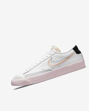 Trampki Męskie Nike Blazer Low '77 Vintage Be True Białe | PL_2515