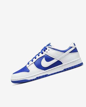 Trampki Męskie Nike Dunk Low Retro Niebieskie Białe Niebieskie | PL_2311