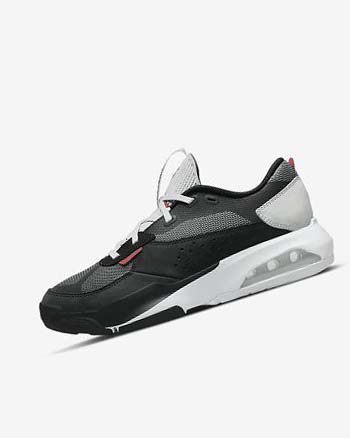 Trampki Męskie Nike Jordan Air 200E Czarne Szare Białe Czerwone | PL_5472