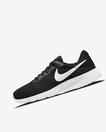 Trampki Męskie Nike Tanjun Czarne Białe | PL_2569