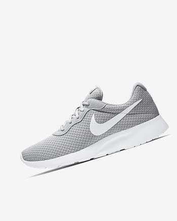 Trampki Męskie Nike Tanjun Szare Białe | PL_1167