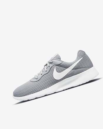 Trampki Męskie Nike Tanjun Szare Czarne Białe | PL_4717