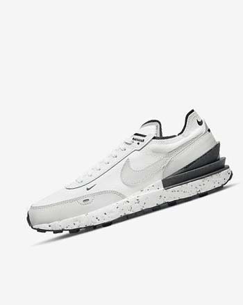 Trampki Męskie Nike Waffle One Crater Białe Czarne Głęboka Beżowe | PL_5163