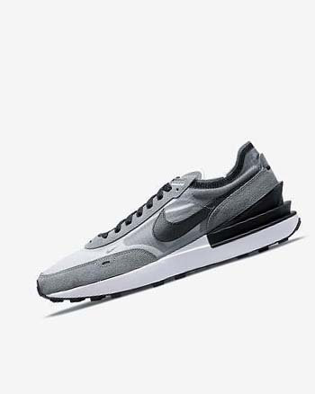 Trampki Męskie Nike Waffle One SE Szare Białe Szare Czarne | PL_5519